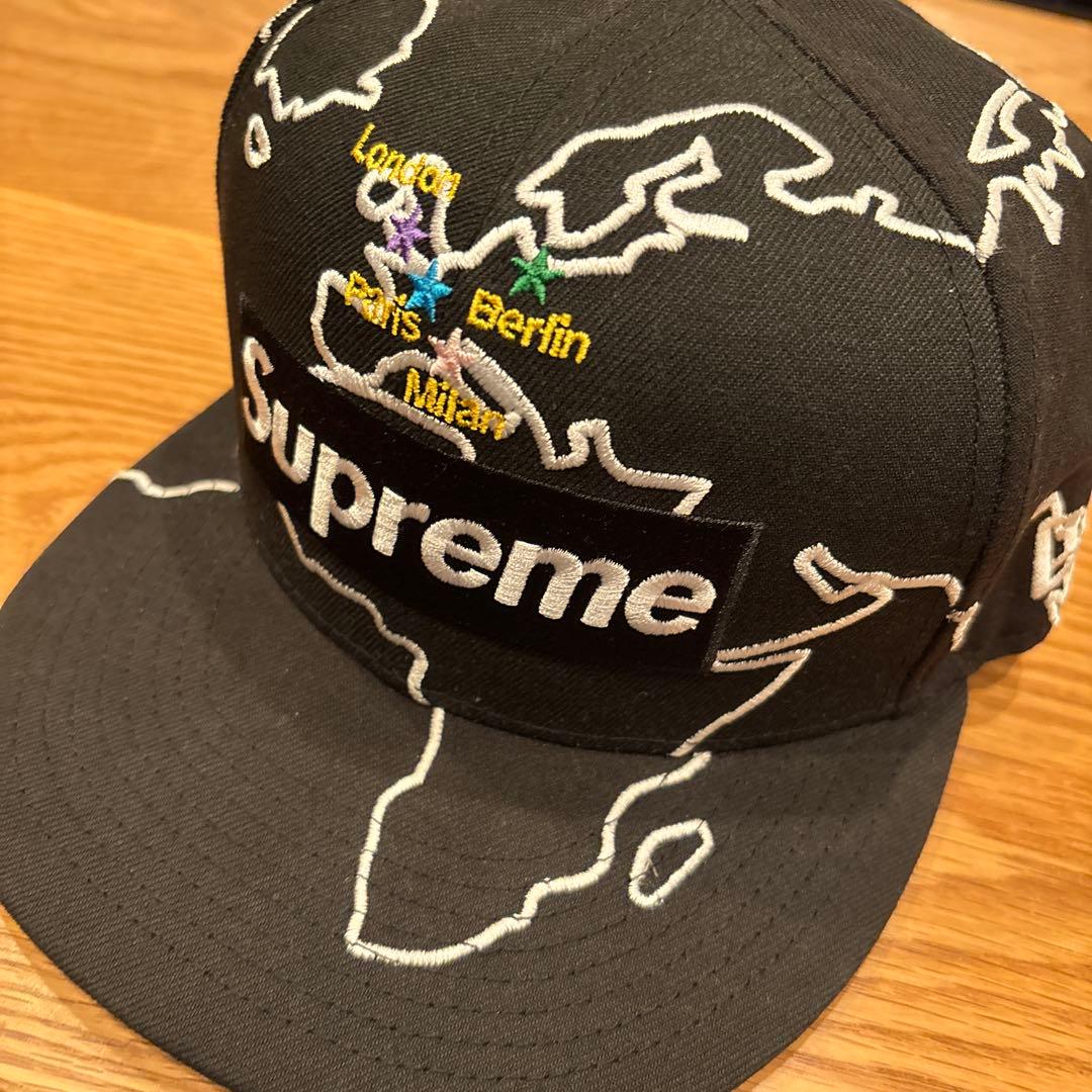 琉翔 鈴木様supreme Worldwide Box Logo cap