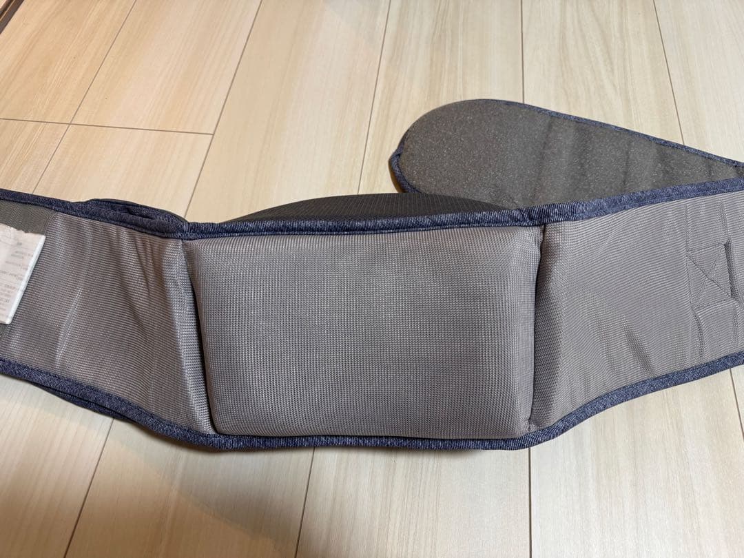 ミキハウス×ポグネー コラボ 抱っこ紐　インディゴブルー(デニム調)