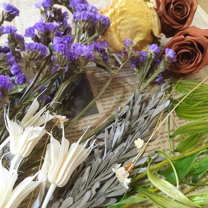 ぴぃ様 4.本物花 プリザーブドフラワー ドライフラワー