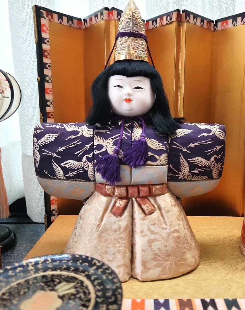 伝統的 雛人形セット 2体