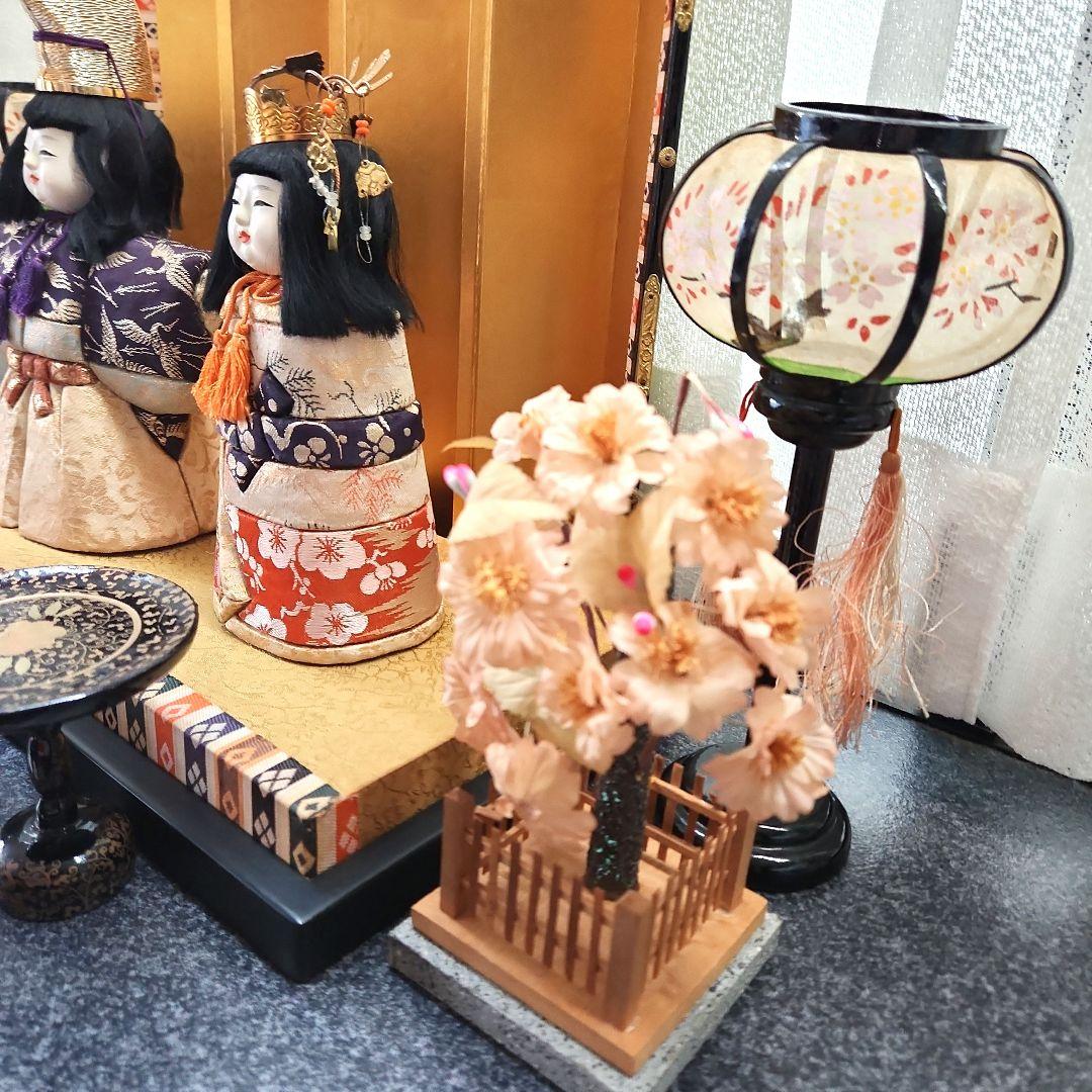 伝統的 雛人形セット 2体