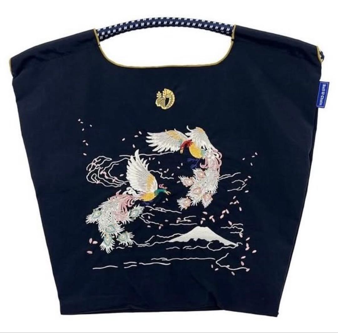 ボールアンドチェーン エコバッグ 染織いわもと