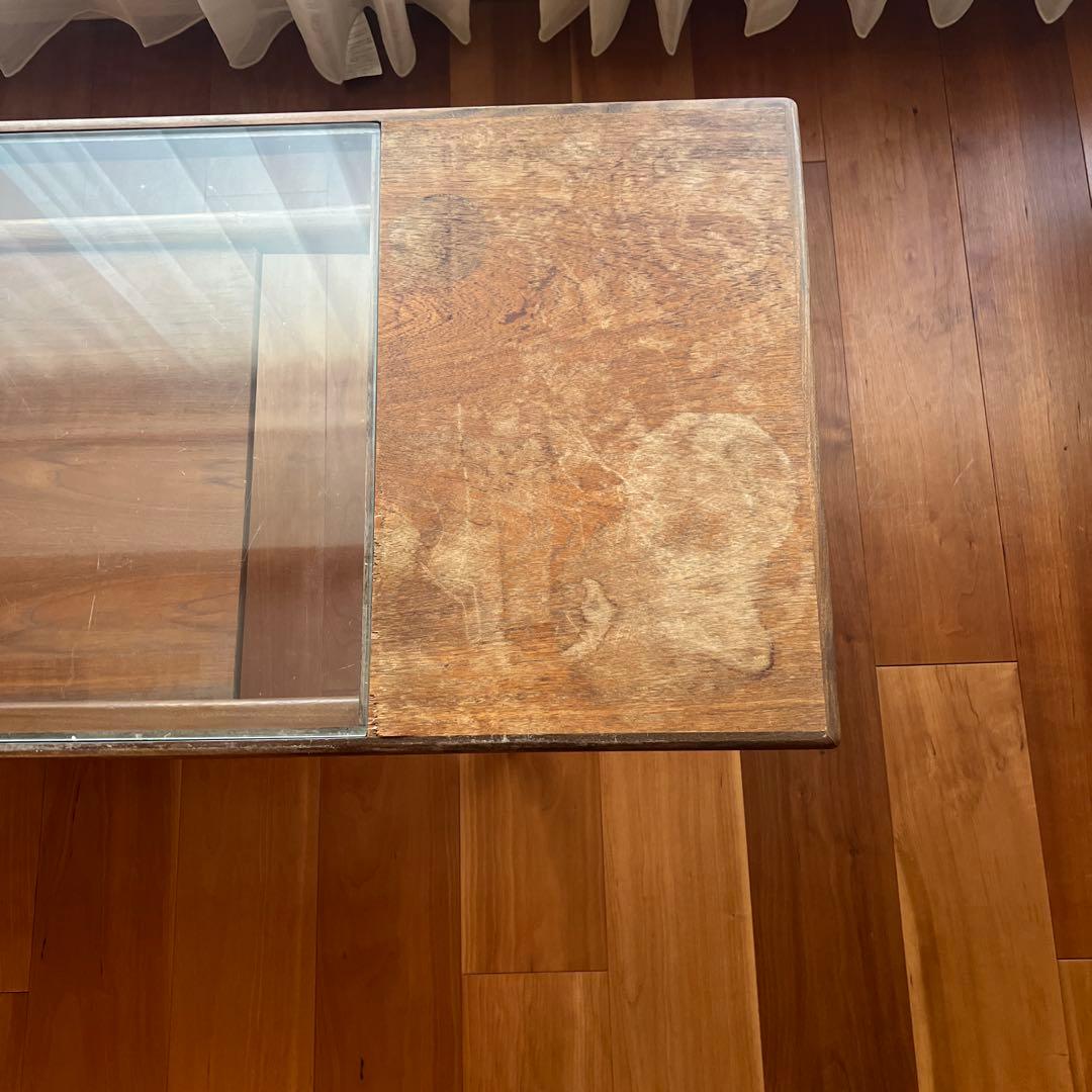 G-plan木製ガラスローテーブル 中型