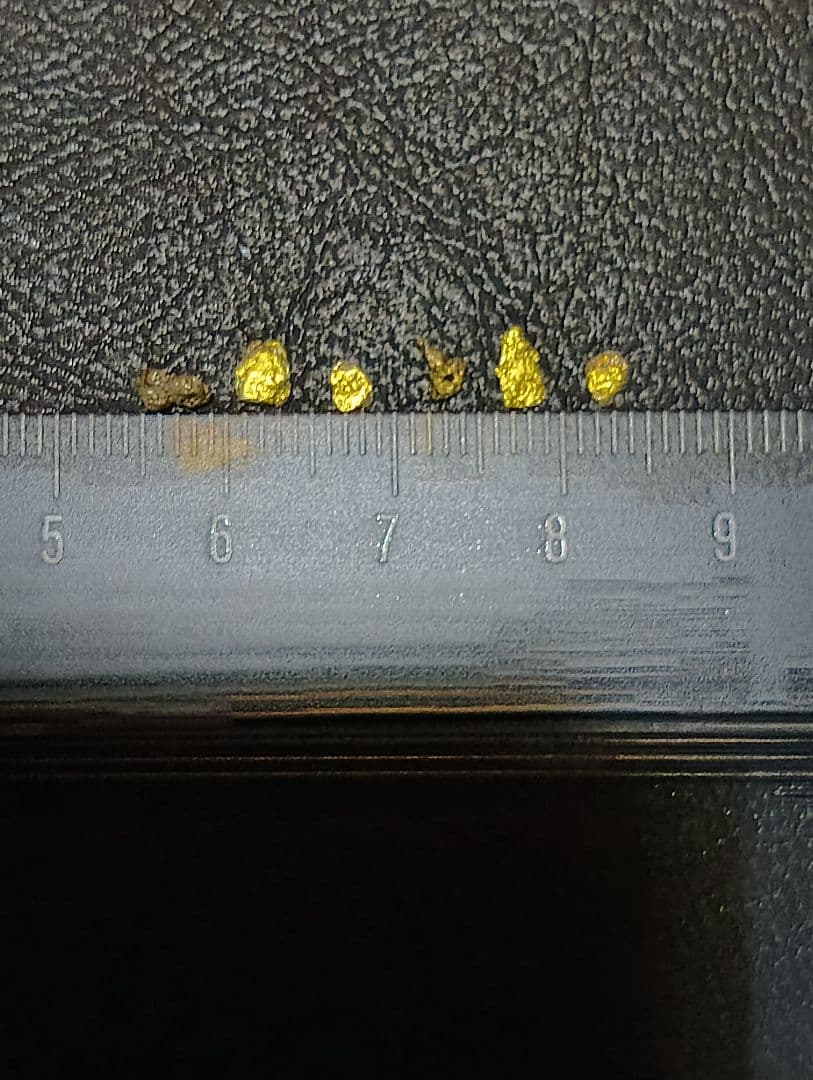 自然採取 金粒（粒状・不定形）観賞・資料用