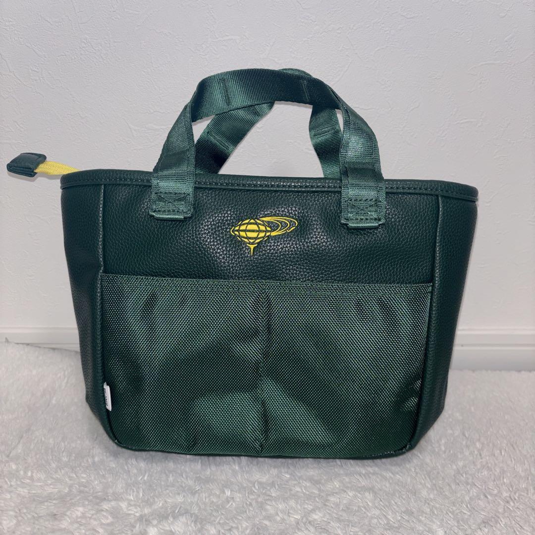 【美品】BEAMS GOLF ダークグリーン カートバッグ