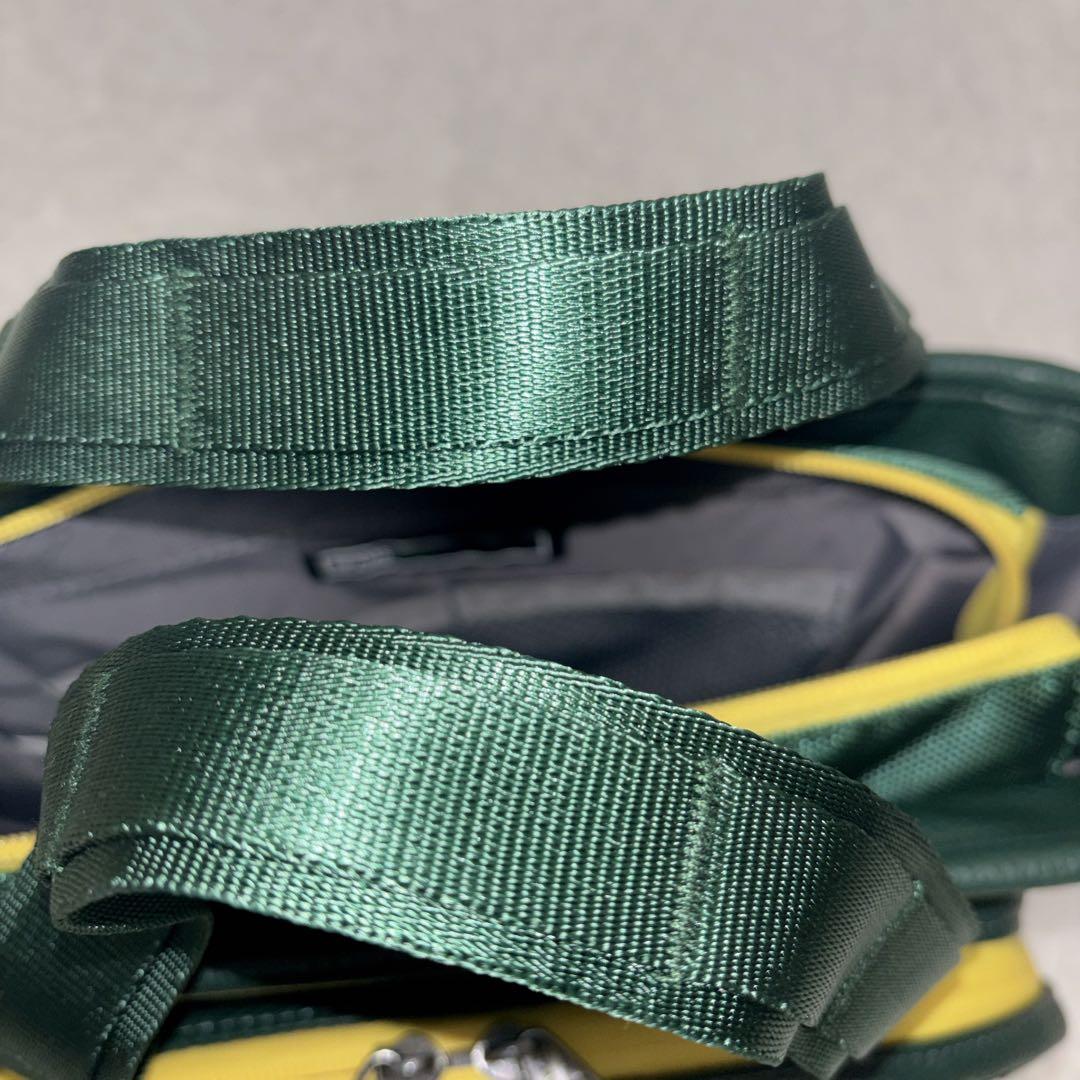 【美品】BEAMS GOLF ダークグリーン カートバッグ