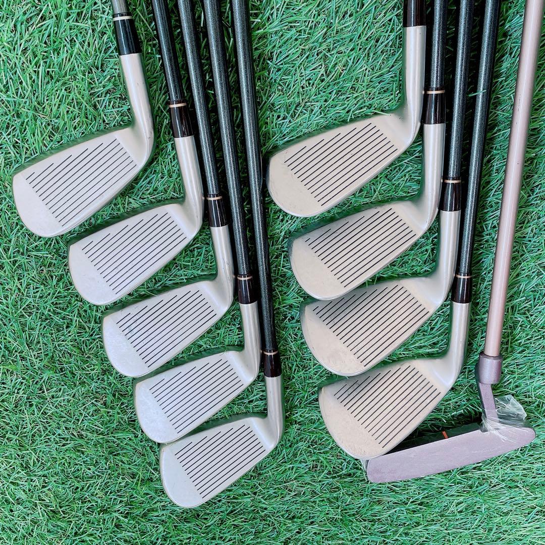 ツルヤ　アクセル　VF ゴルフクラブ　レディースセット　SD 初心者 N2122