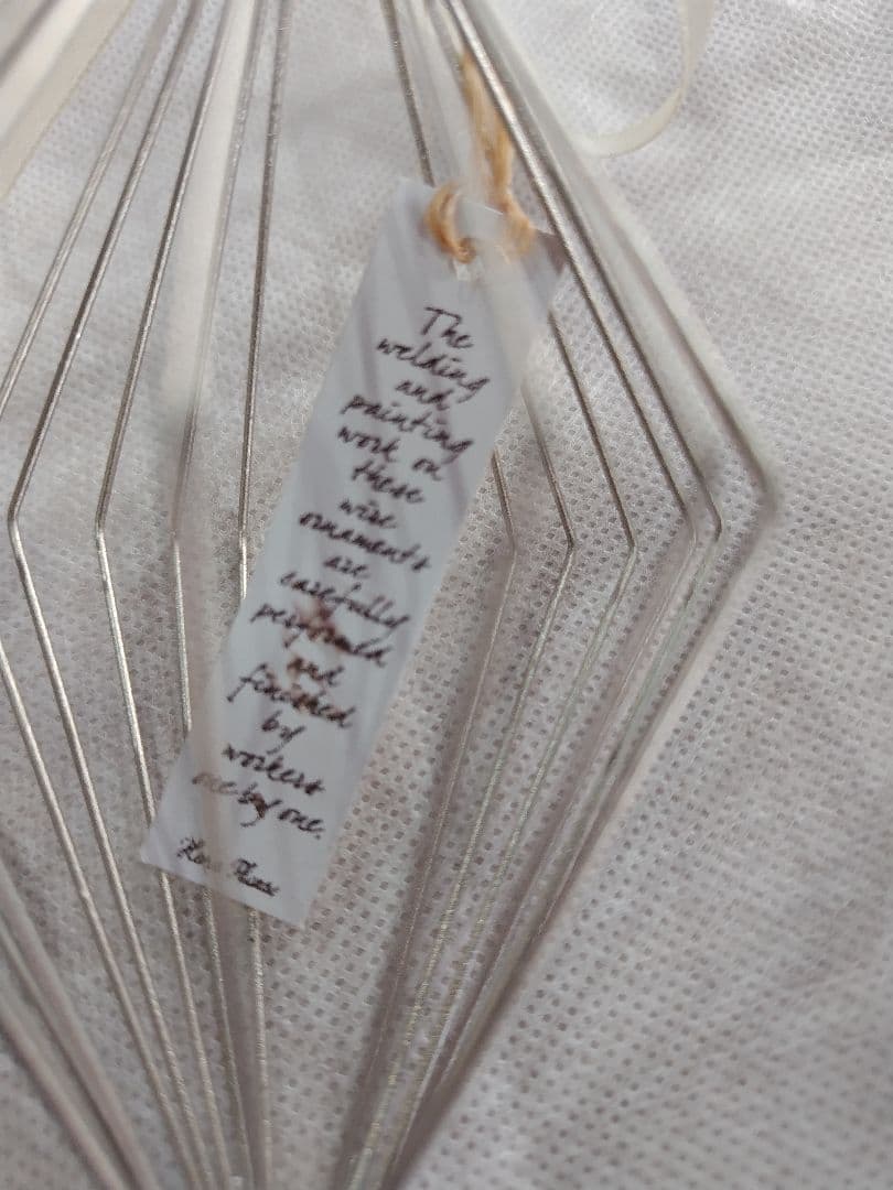 WIREオーナメント10個セット クリスマス 北欧 フレンチ キャトルセゾン