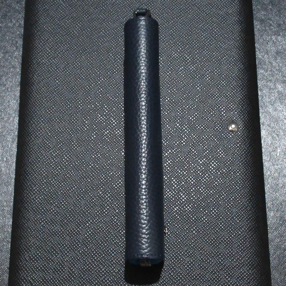 モンブラン ペンケース ペンポーチ ソフトグレイン 1本用 124131