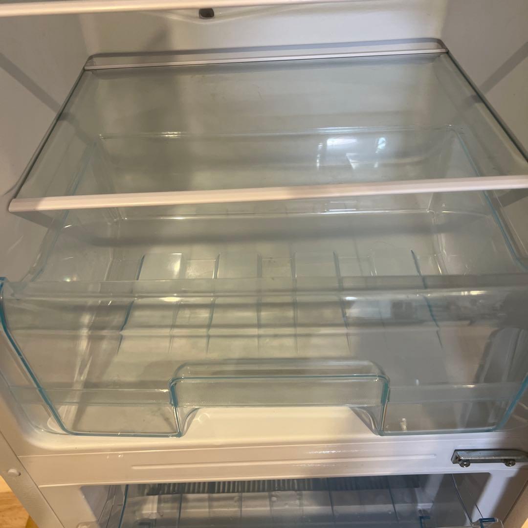 アイリスオーヤマ　162リットル　冷蔵庫 4段棚 透明引き出し