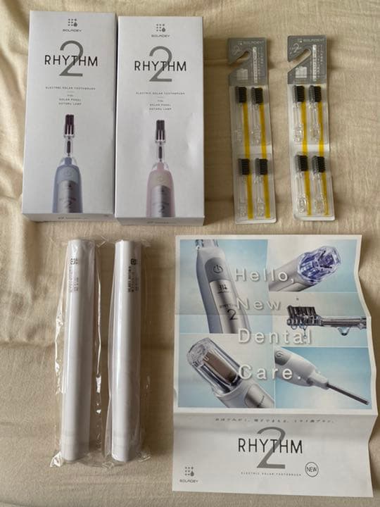 電動歯ブラシ2個セット　新品　RHYTHM 2