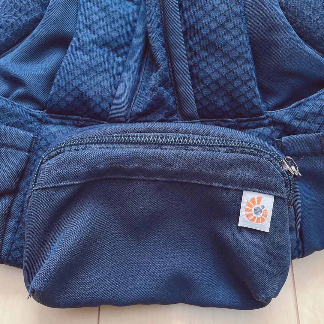 エルゴベビー OMNI Breeze オムニブリーズ ネイビー くま耳ケープ