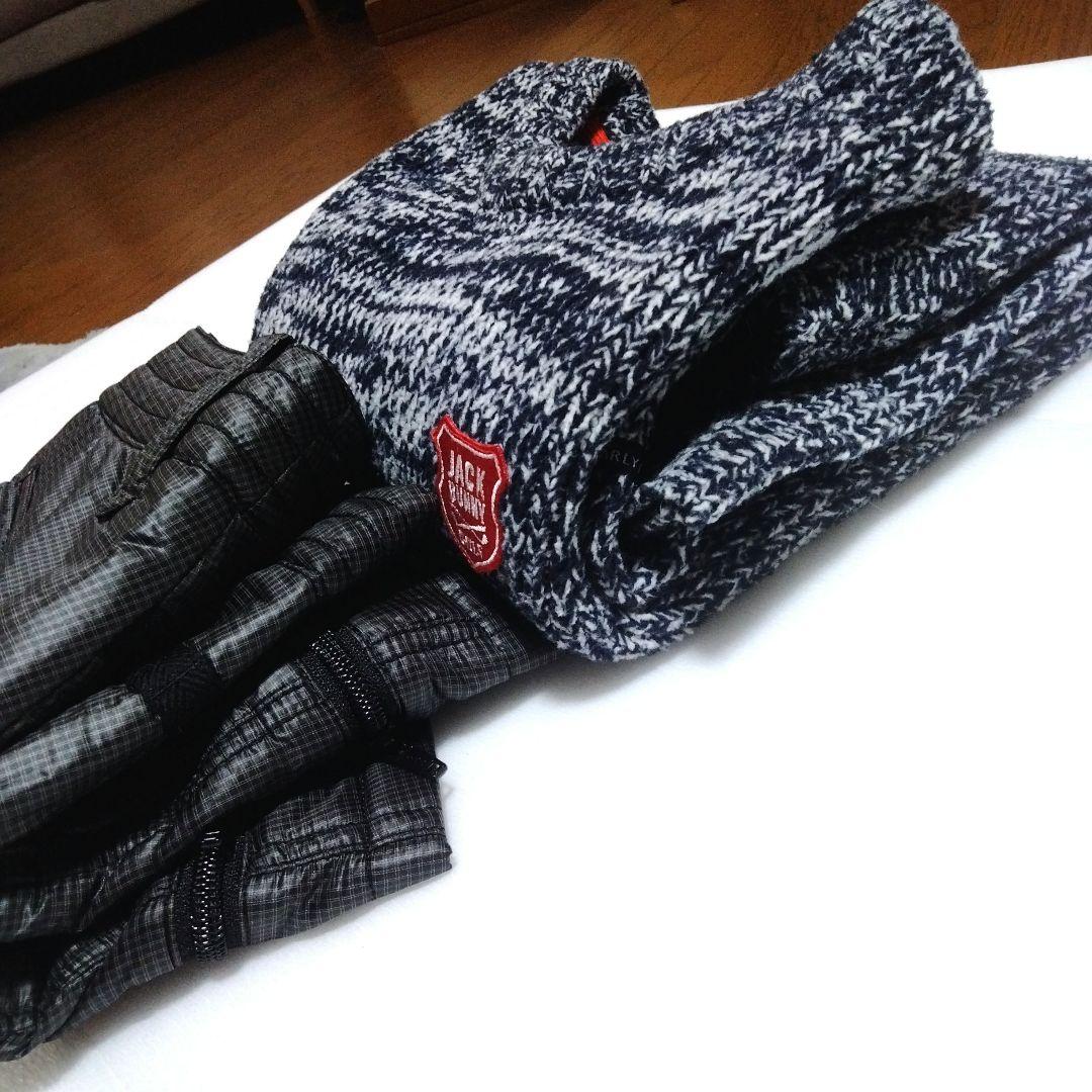 パーリーゲイツ♡Jack Bunny ニットセーター中綿スカート　S-M ゴルフ