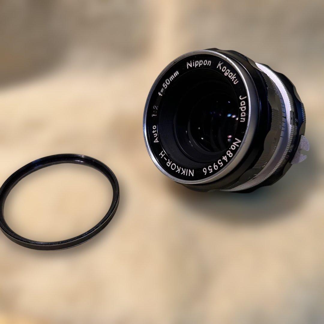 Nikkor-H Auto 1:2 f=50mmレンズ 日本製