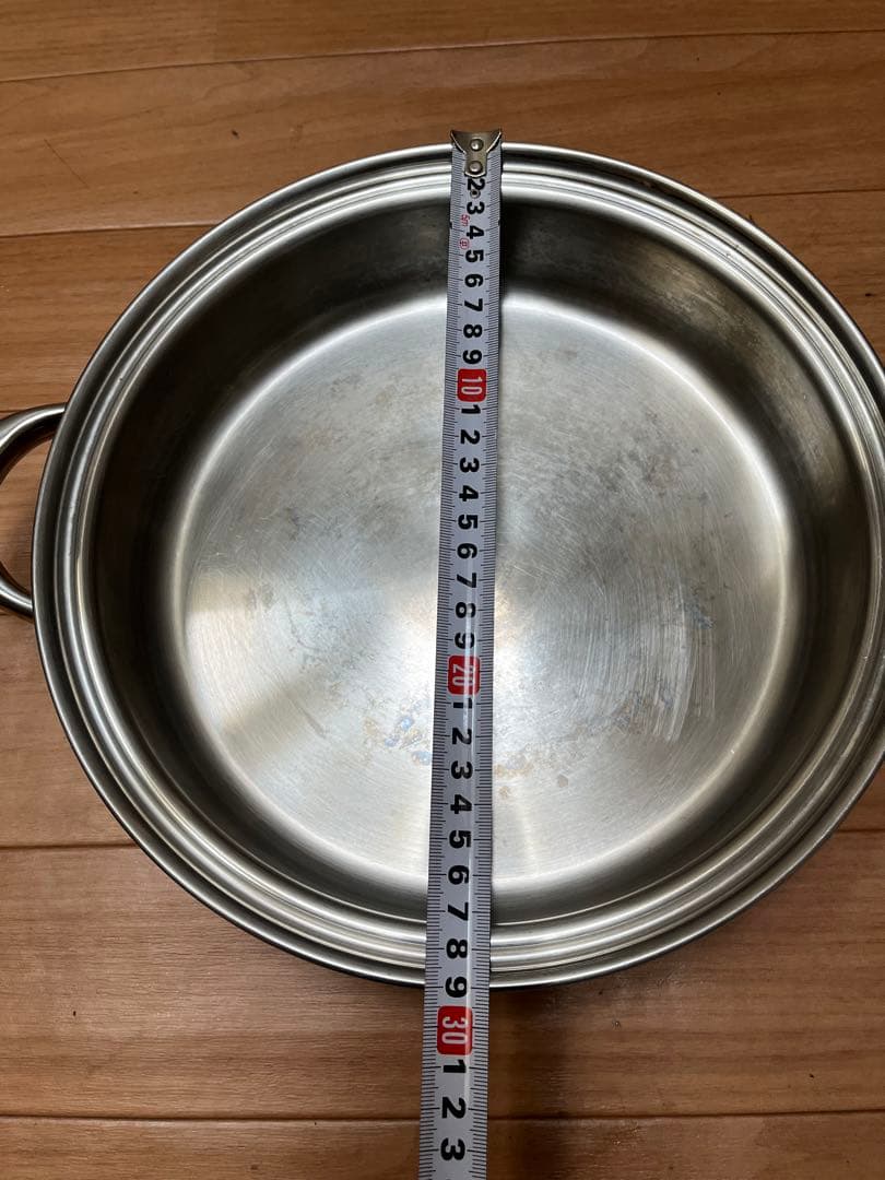 フライパン ステンレス製　蓋付き ＩＨ対応 USA製