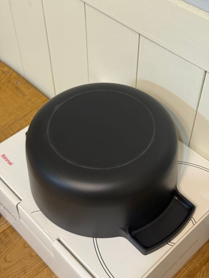 新品 リンナイ レジェロ 無水調理鍋 RBO-MN18A(MB) 18cm