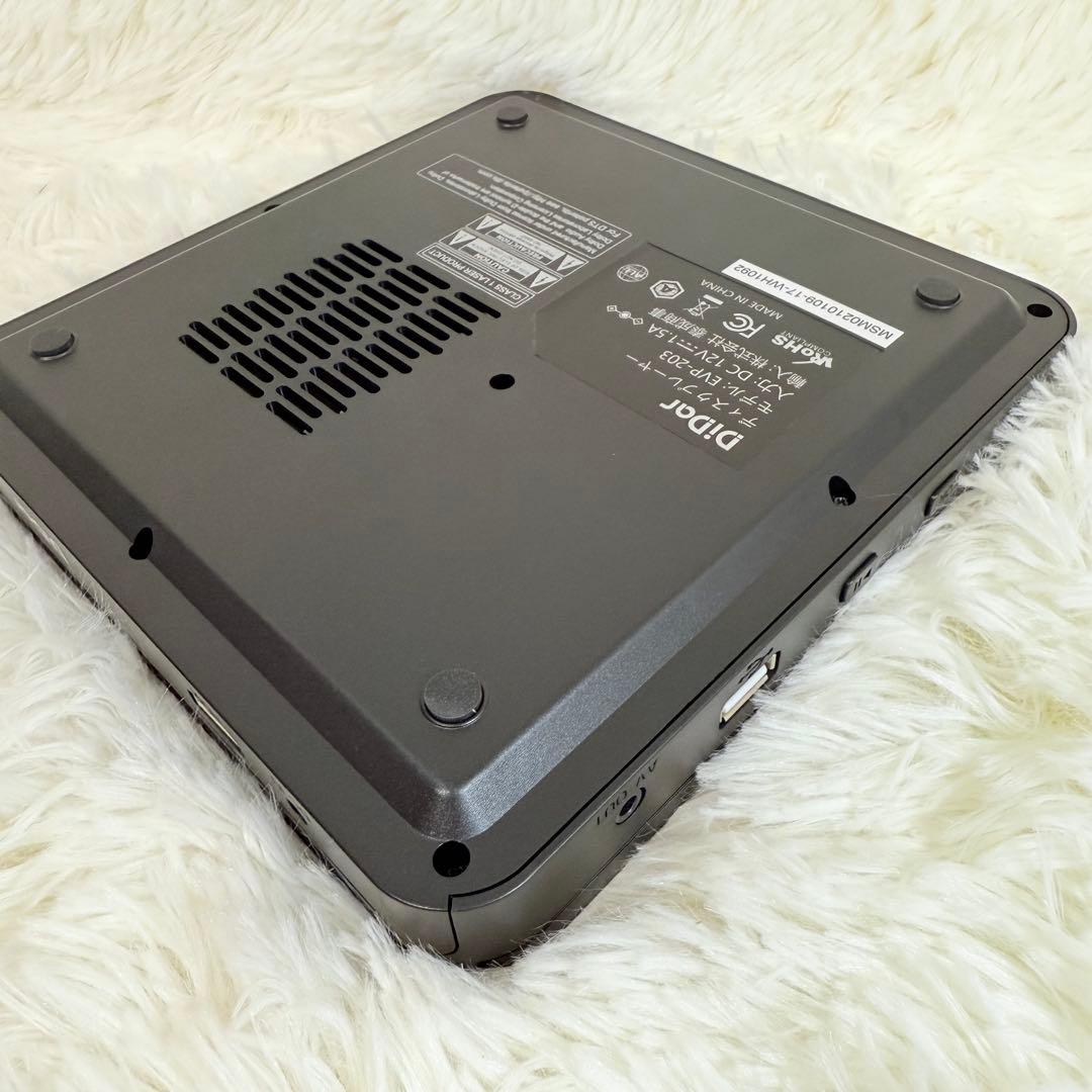 DIDAR BD/DVDプレーヤー ポータブルミニサイズ ‎EVP-203