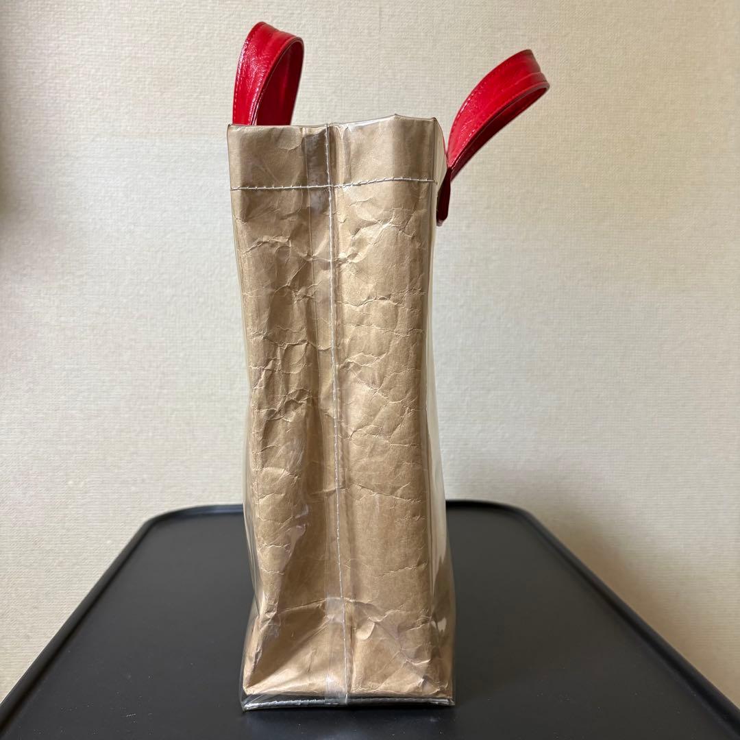 COMME des GARÇONS GIRL限定 PVC バック　レッド