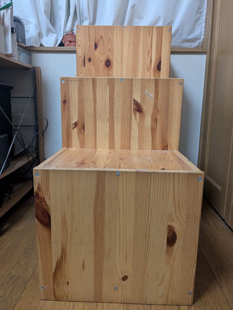 【sora】IKEA TROFAST トロファスト 本体+棚板 4枚