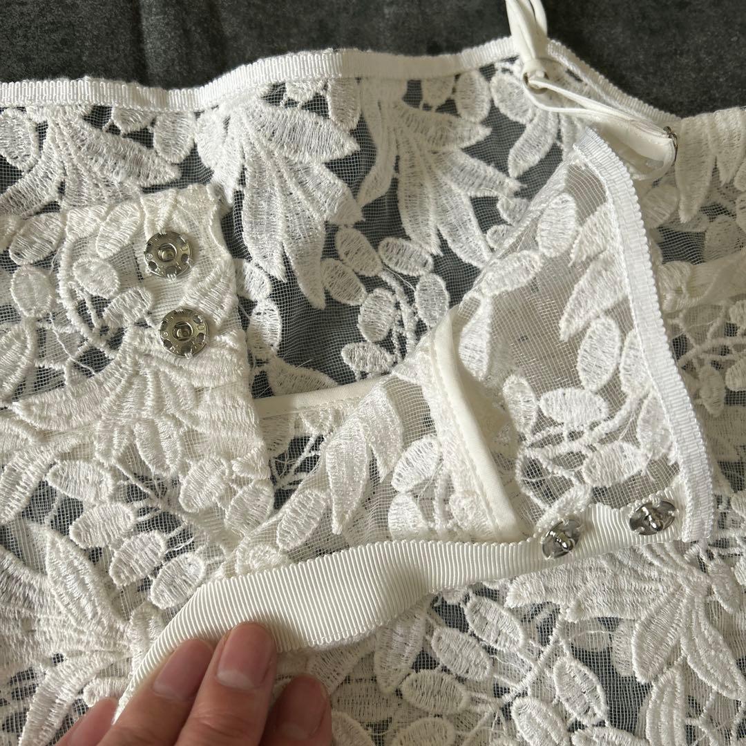 美品　IENA イエナ　レースショートキャミソール　24ss