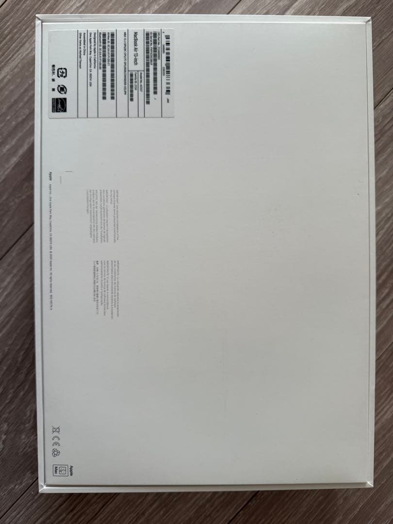 Macbook Air M1 US配列 スペースグレー 8GB 256GB