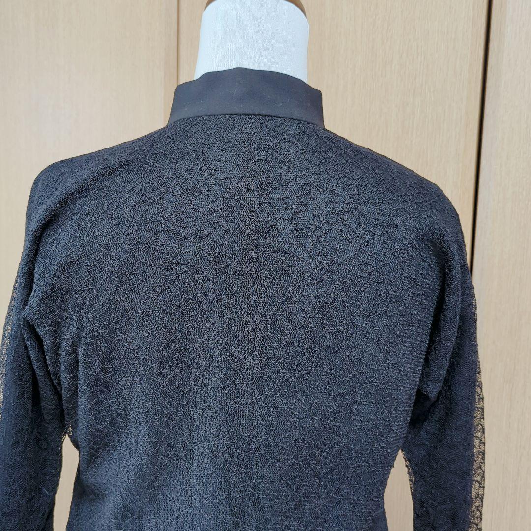 robe de chamble レース切替 チャイナボタン ジャケット 1996