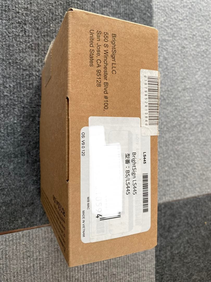 未使用・BrightSign LS 445 デジタルサイネージプレーヤー