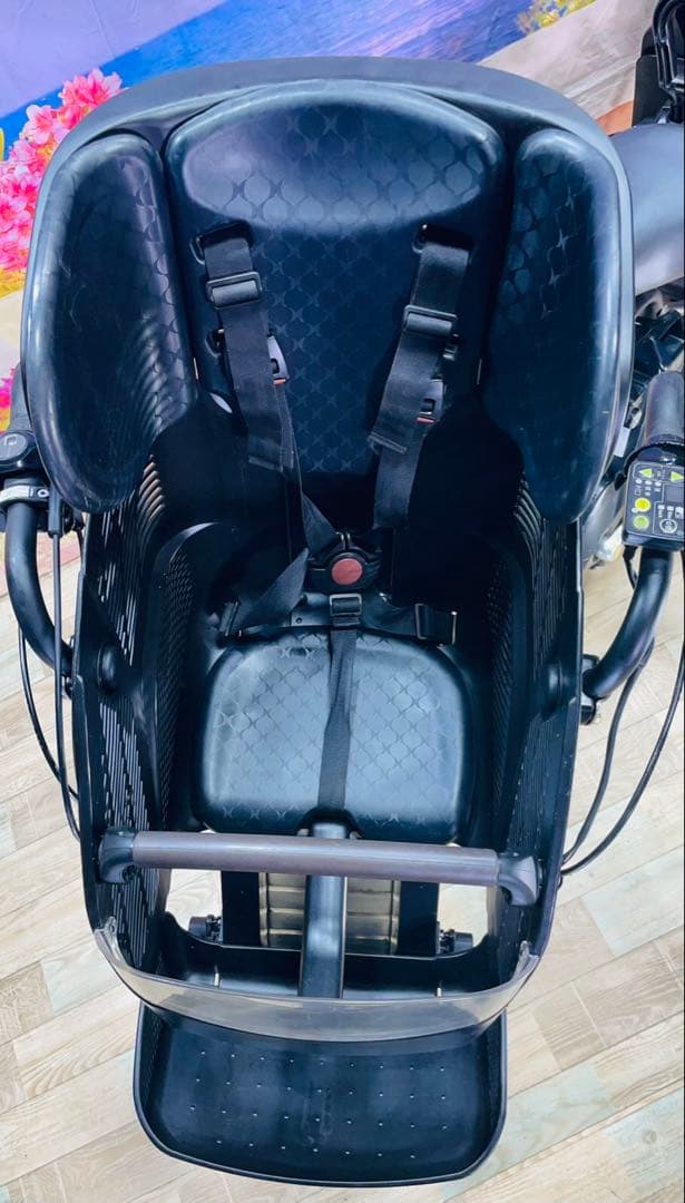 超特価！アンジェリーノ12AH⭐️ブリヂストン子供乗せ電動アシスト自転車Y2388