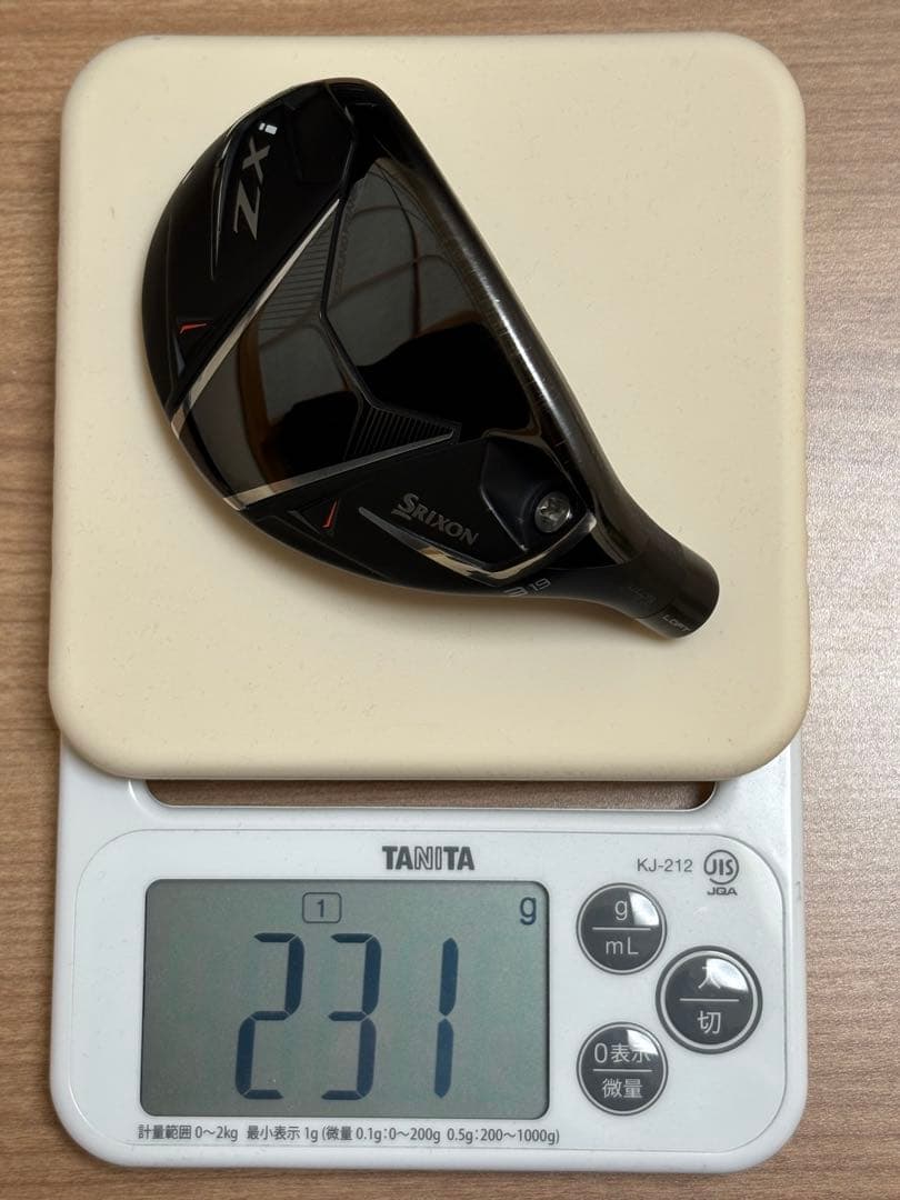 スリクソン ZXiハイブリッド 3番19度 ヘッド