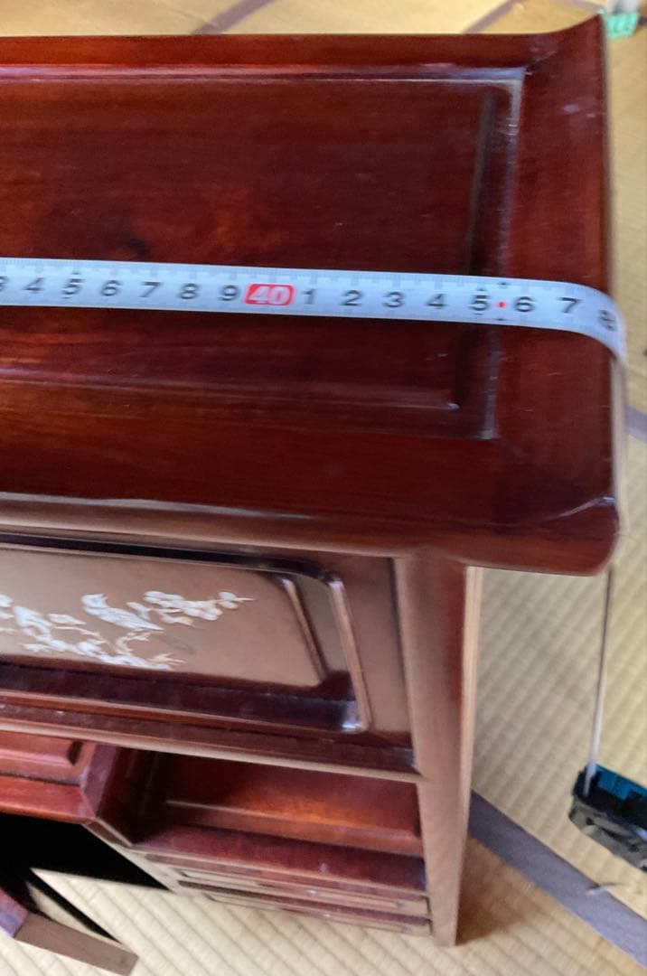 飾り棚 茶棚 茶箪笥 飾棚 茶道具 螺鈿細工 中国 家具 レトロ アンティーク