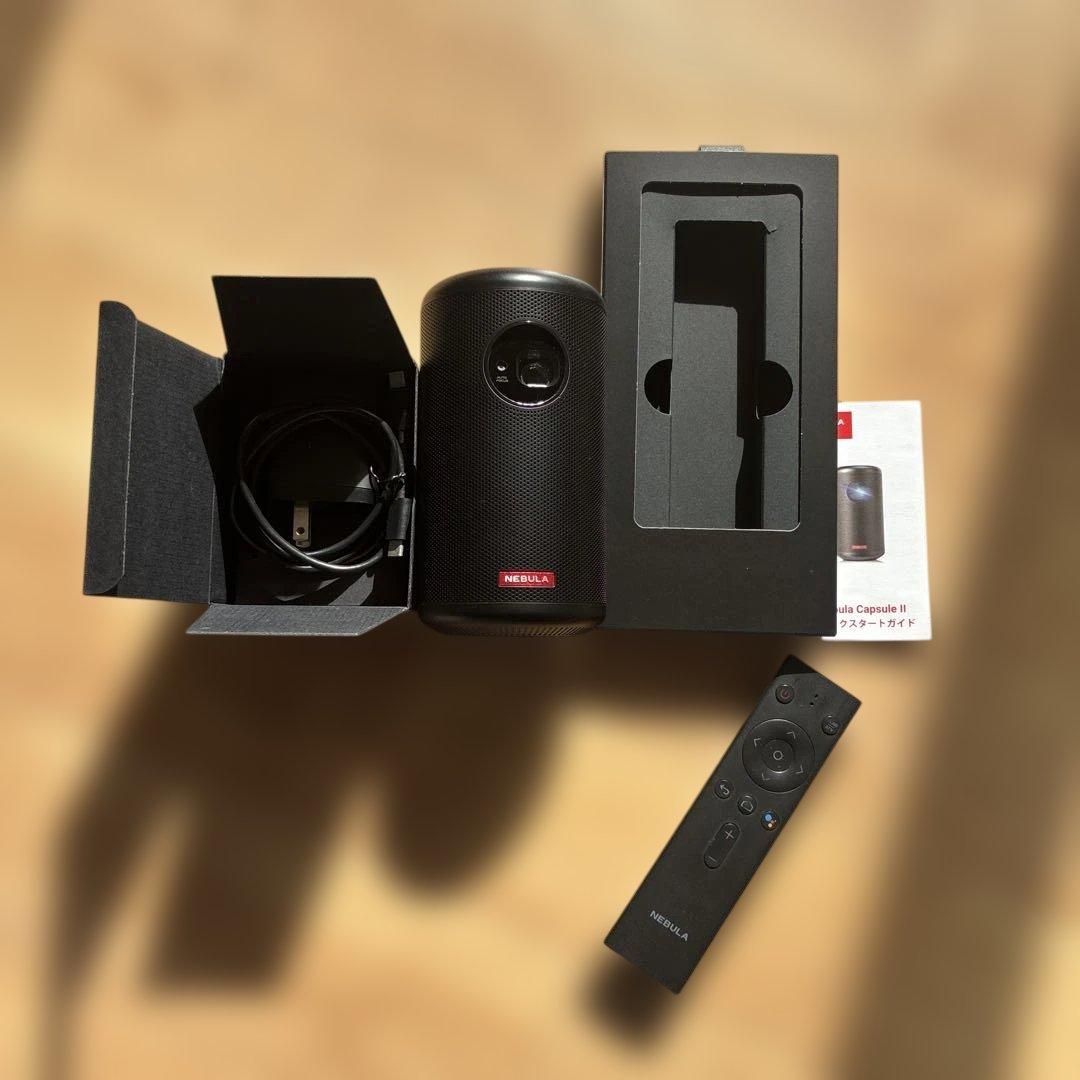 NEBULA Capsule II プロジェクター本体＋付属品