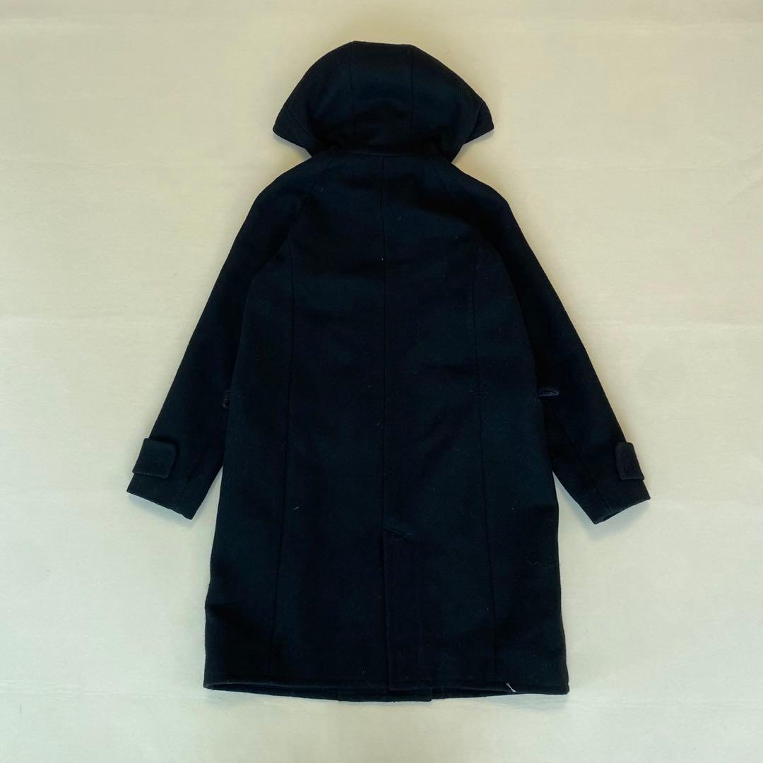 ルシェルブルー　フードオーバーコート ネイビー le ciel blue