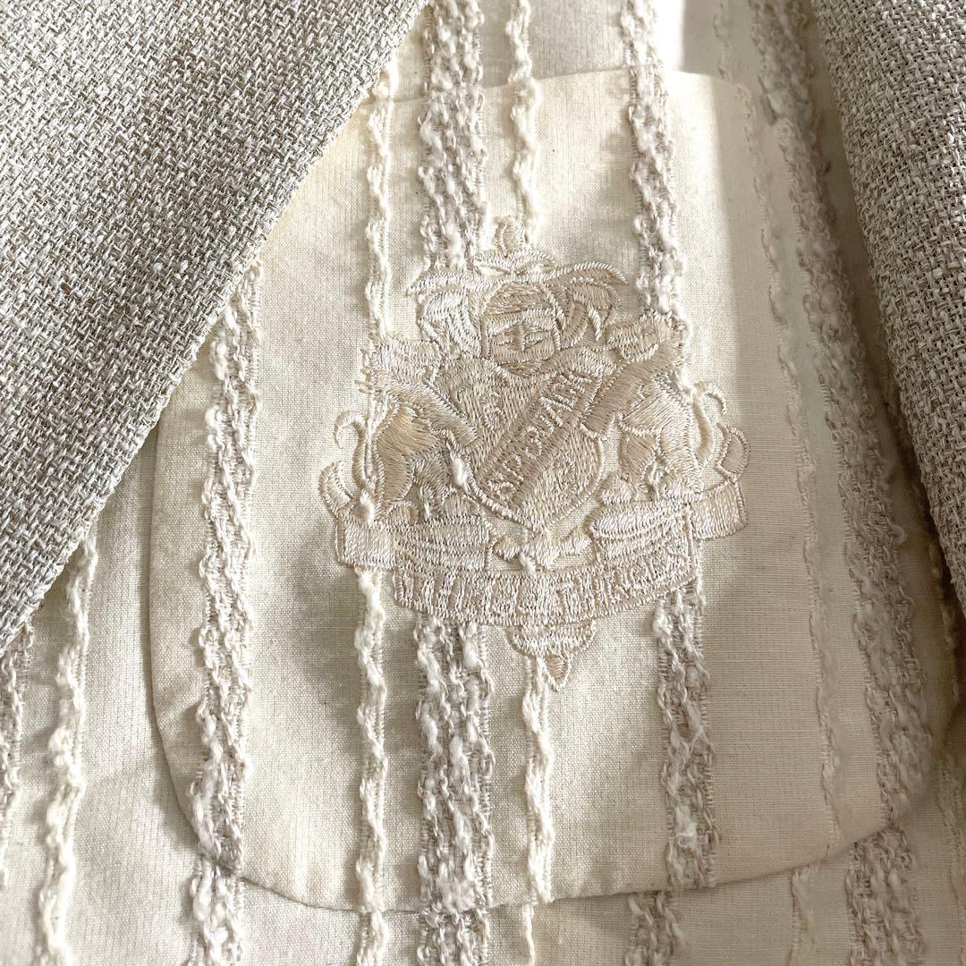 【1点物】ジャガード織 コンビネーションセットアップスーツ×CHANELネクタイ