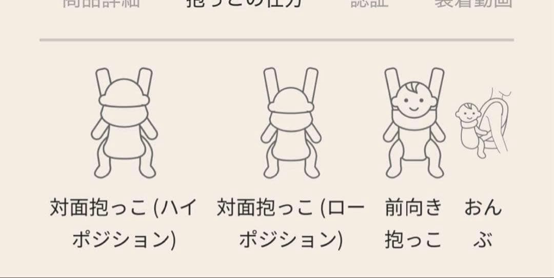 今だけお値下げ！取説あり！ベビーキャリア ハーモニー　ネイビー メッシュ