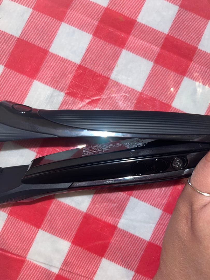 Refa ストレートヘアアイロン ブラック