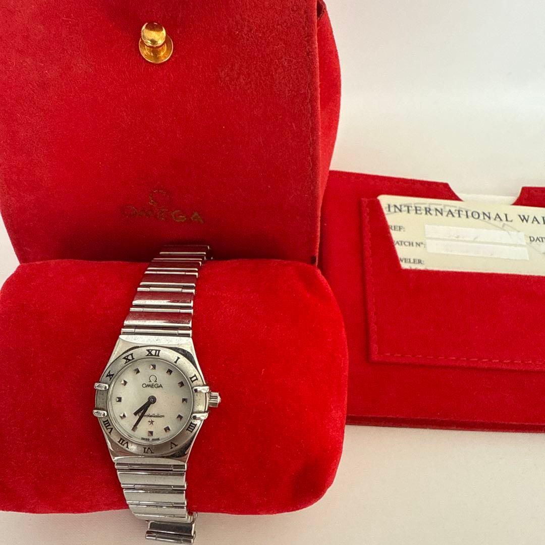 さらぽんOMEGA Constellation 保証書付き、電池交換済み