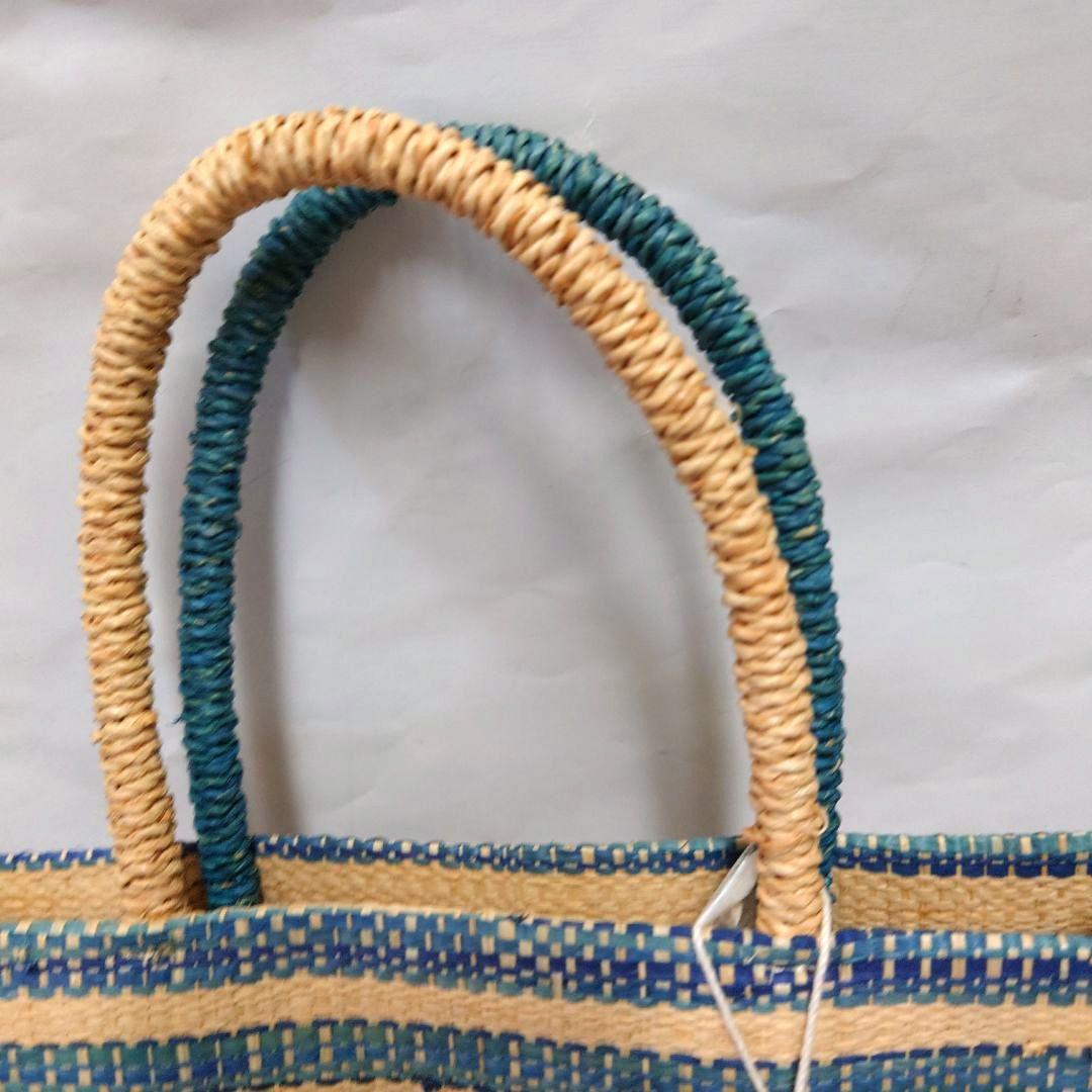 agnis b. アニエスベーマダガスカルラフィアトートバッグ