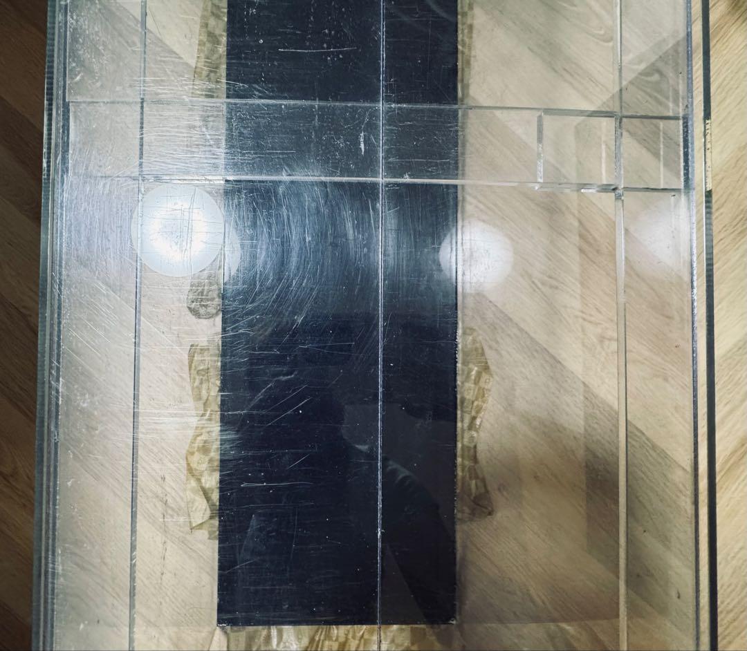 【値下げ！】★アクリル水槽900★90cm×30cm×30cm★塩ビふた付き