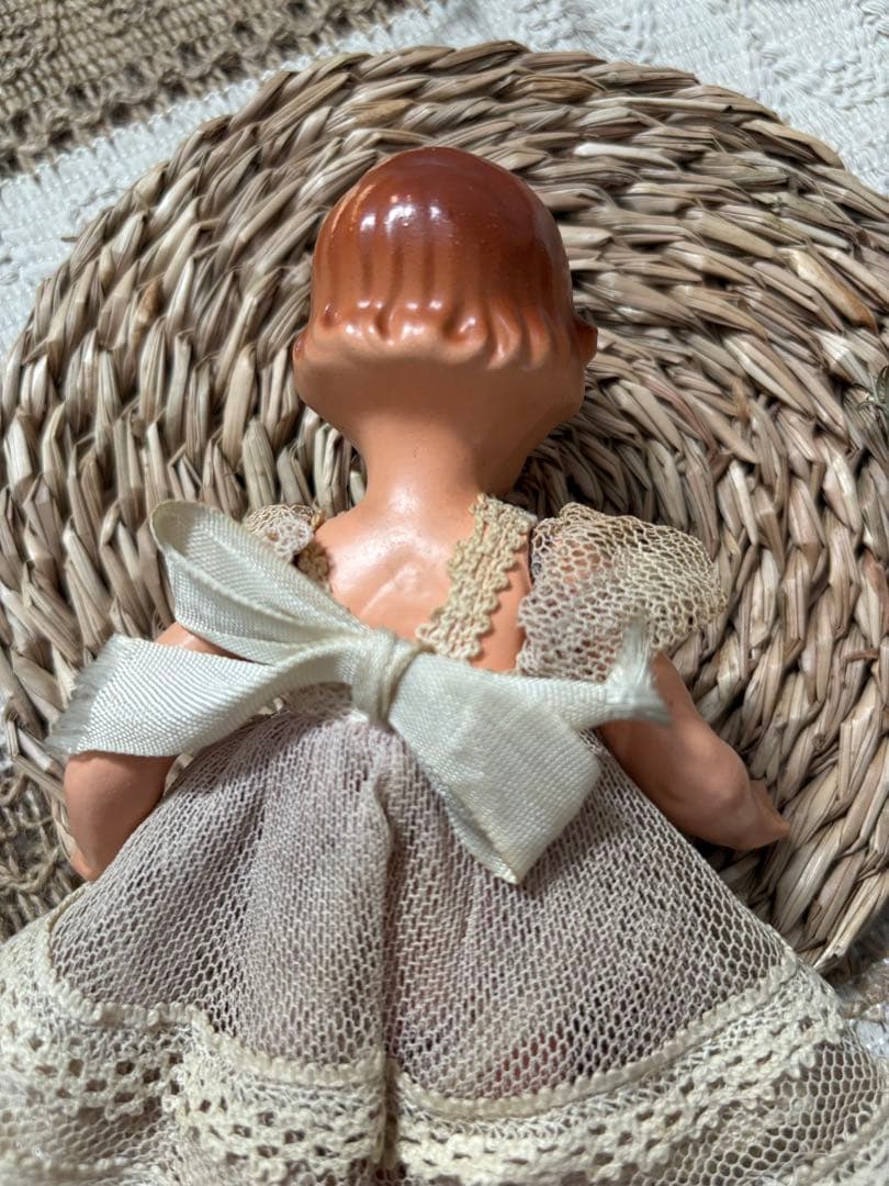 ドイツ　ECW社　アンティークドール