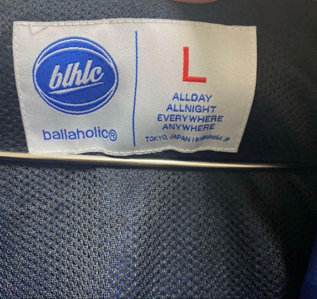 【希少品】ballaholic プルオーバー 紺×黒　セットアップ