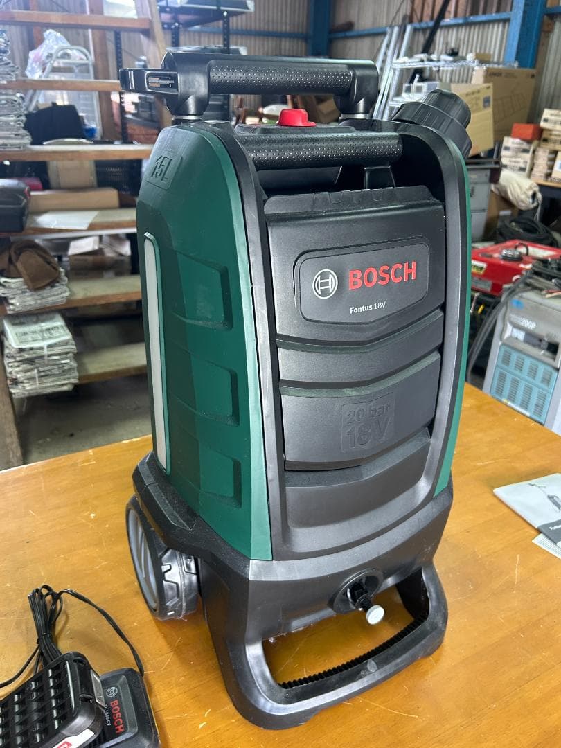 BOSCH Fontus 18V コードレス洗浄機 未使用保管品 先端ノズル欠品