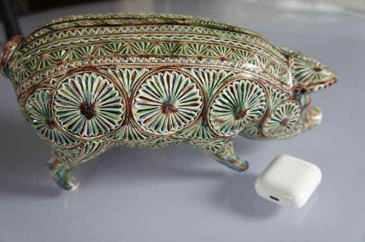 北欧の豚(大)の貯金箱