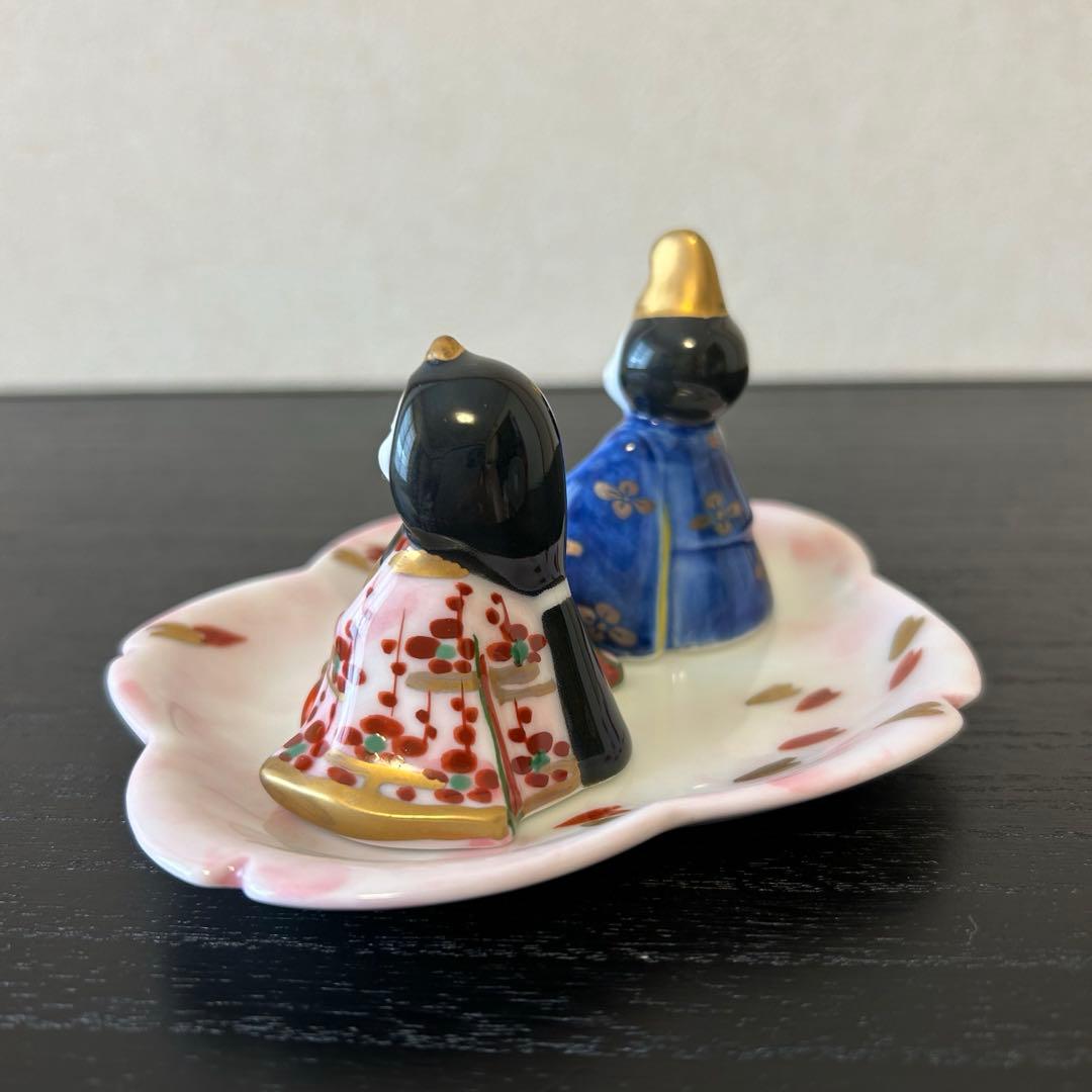 陶器製　雛人形　お雛様　雛飾り　有田焼