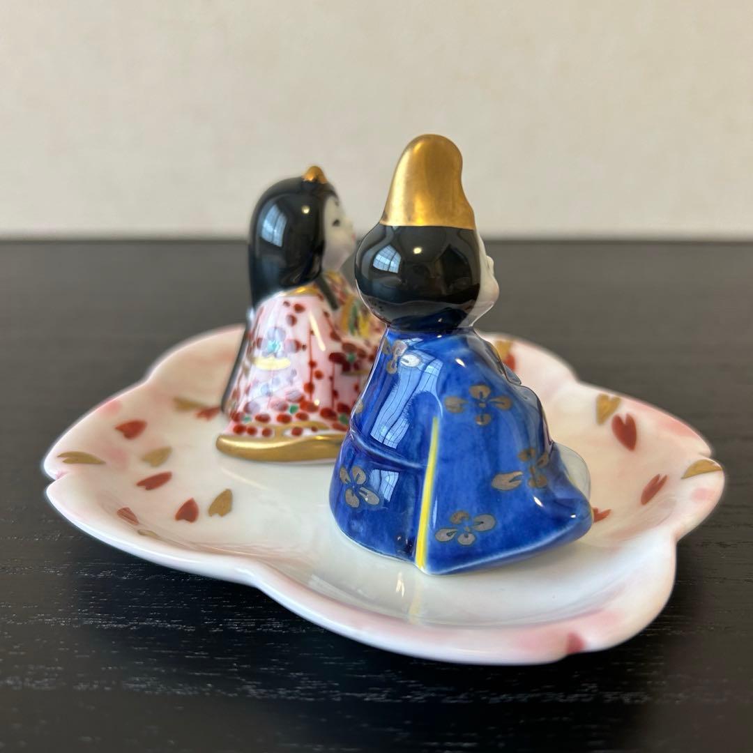 陶器製　雛人形　お雛様　雛飾り　有田焼