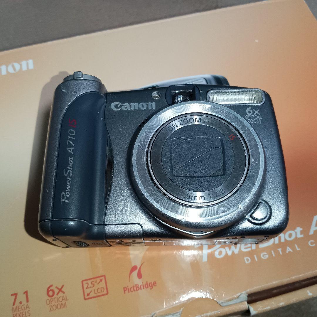 Canon PowerShot A710 IS 本体　コンデジ　カメラ　キャノン