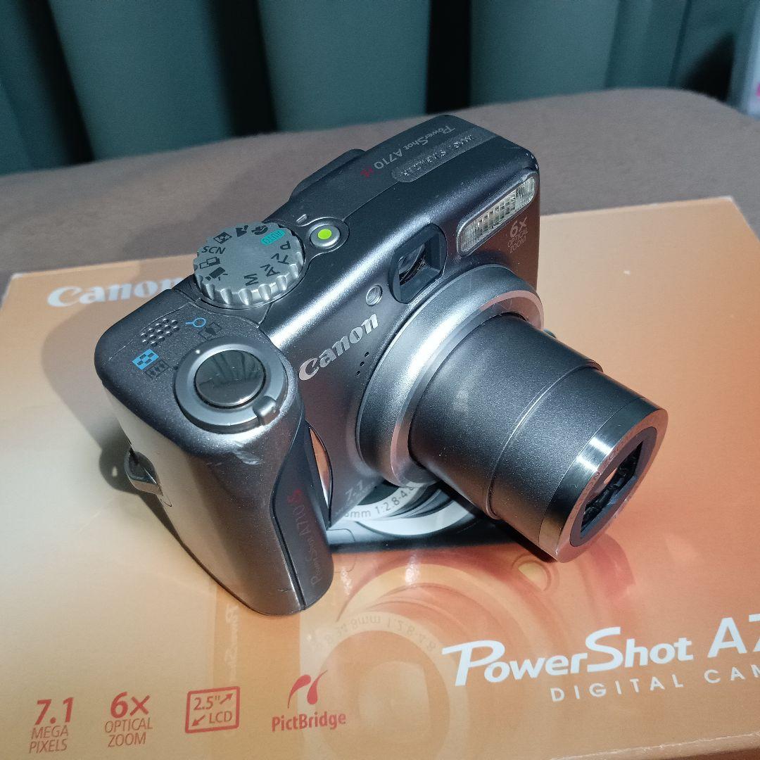 Canon PowerShot A710 IS 本体　コンデジ　カメラ　キャノン