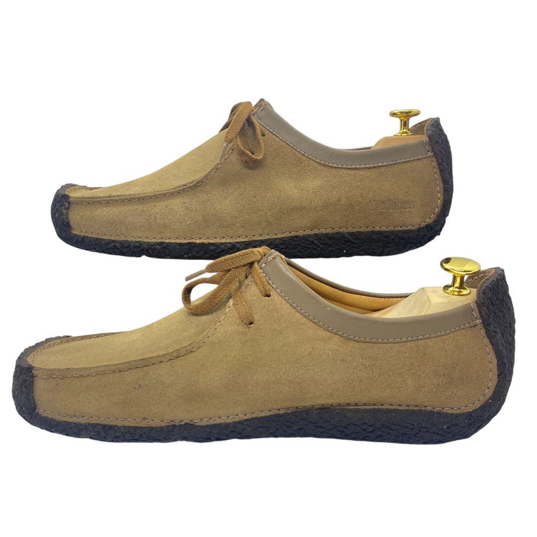 clarks クラークス　27cm ナタリー ベージュ モカシン スエード