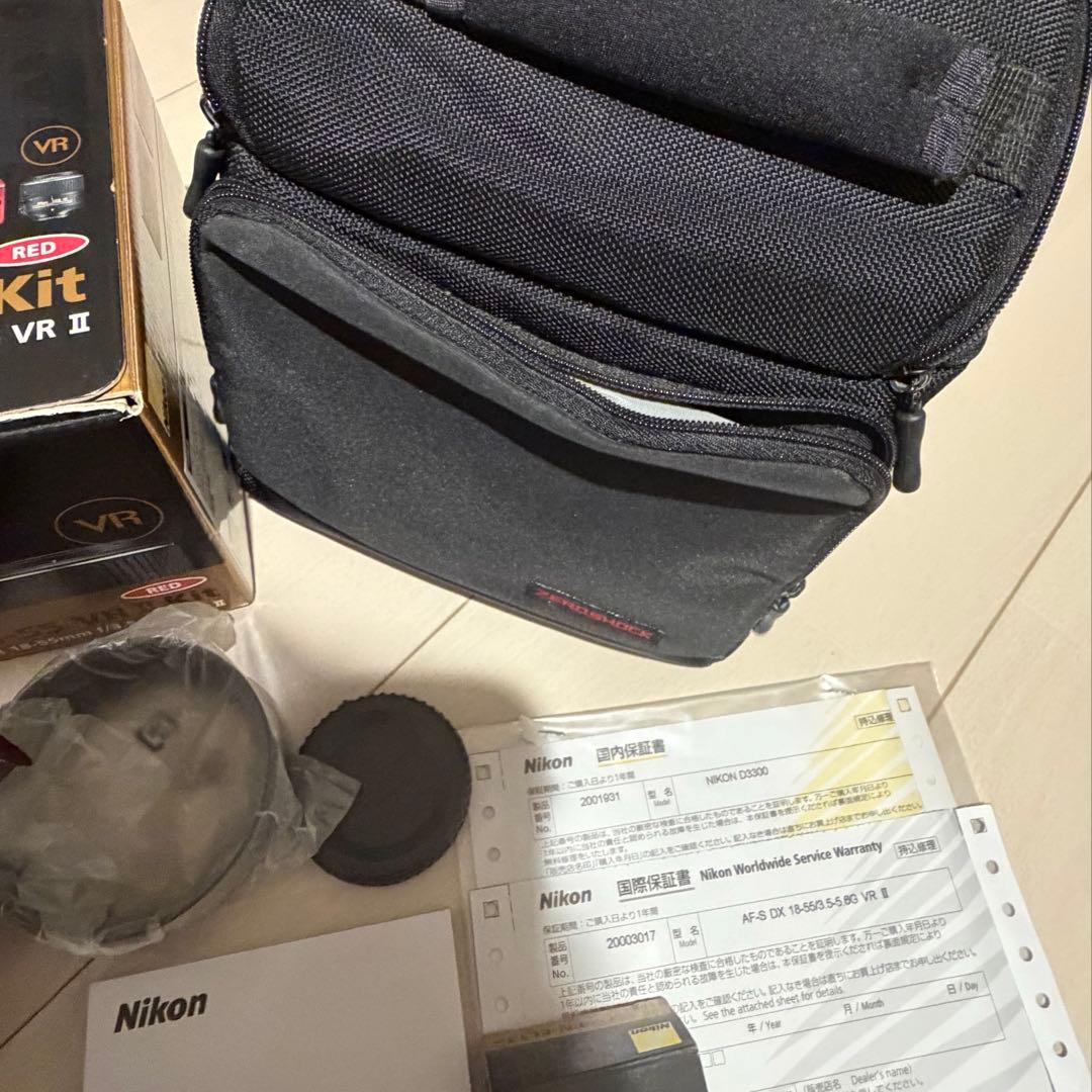 Nikon D3300 一眼レフ 本体 傷あり 使用可能