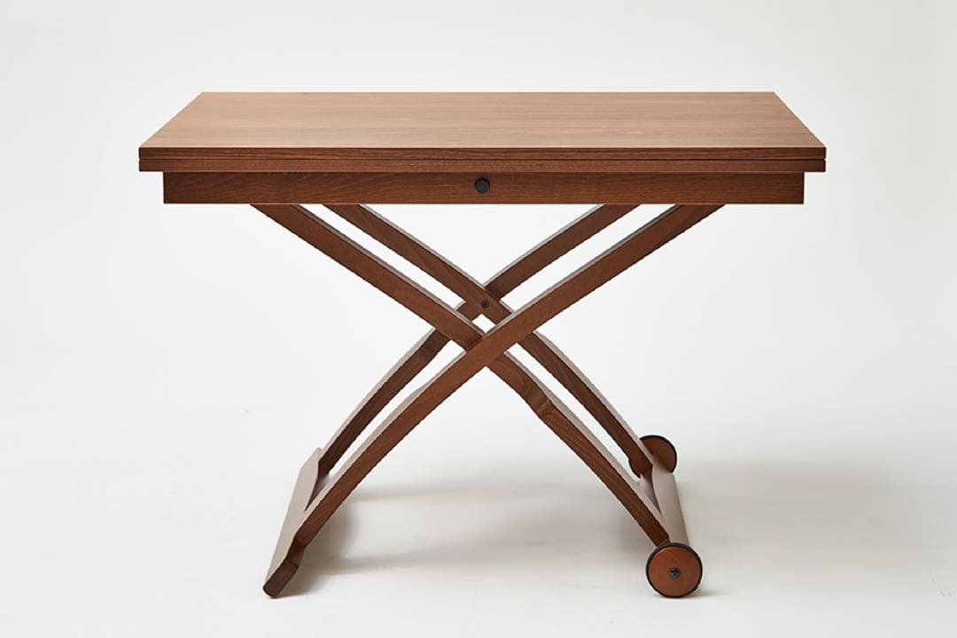 ★大豆★カリガリス コヌビア マスコッティ 伸長・昇降式テーブル