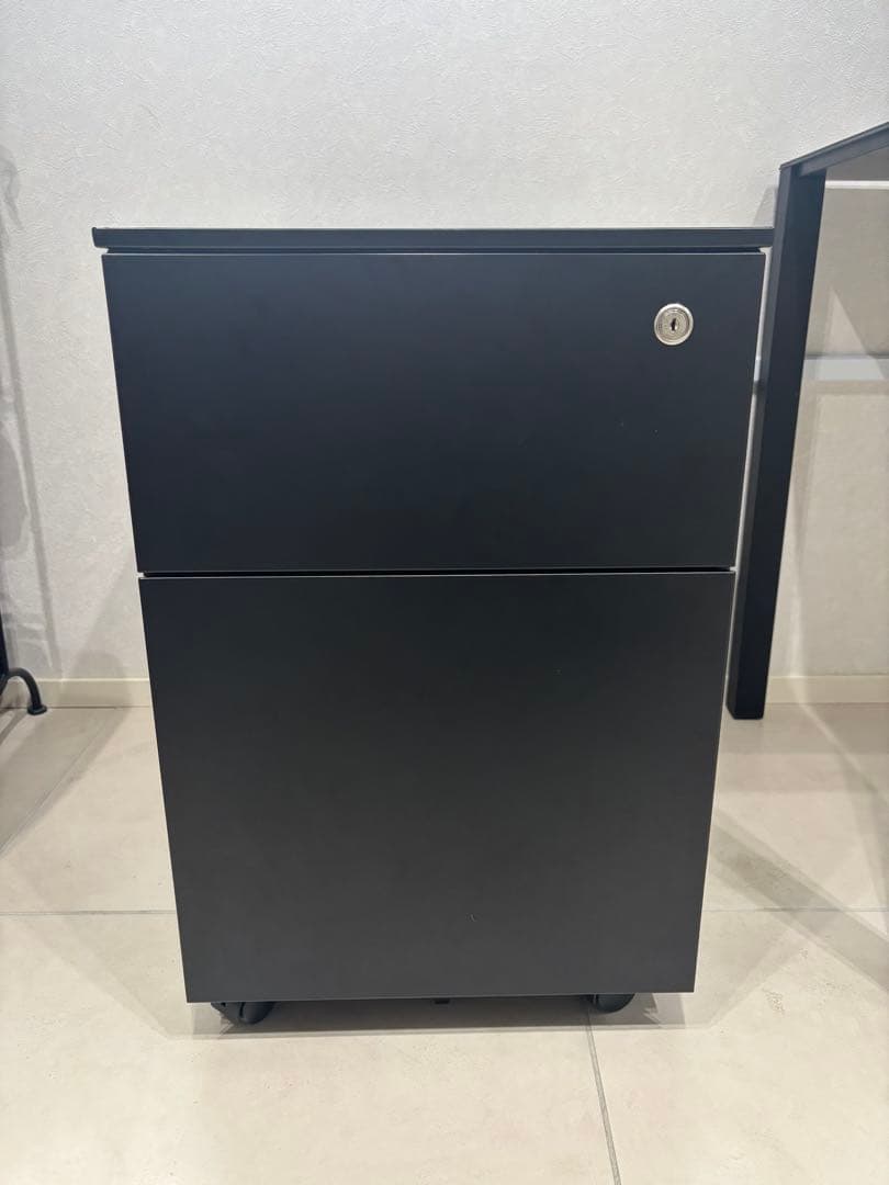 Cassina ixc カッシーナ エアフレーム ドロワー　デスクワゴン　黒